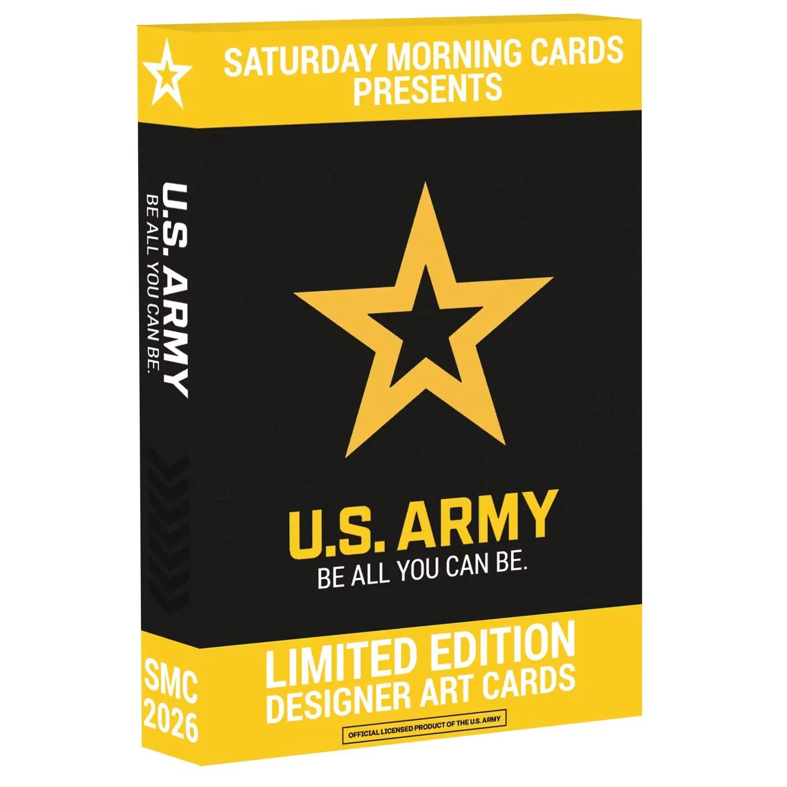 DRAFT - 2026 Saturday Morning Cards U.S. Army Hobby 10-Box Case | Presell