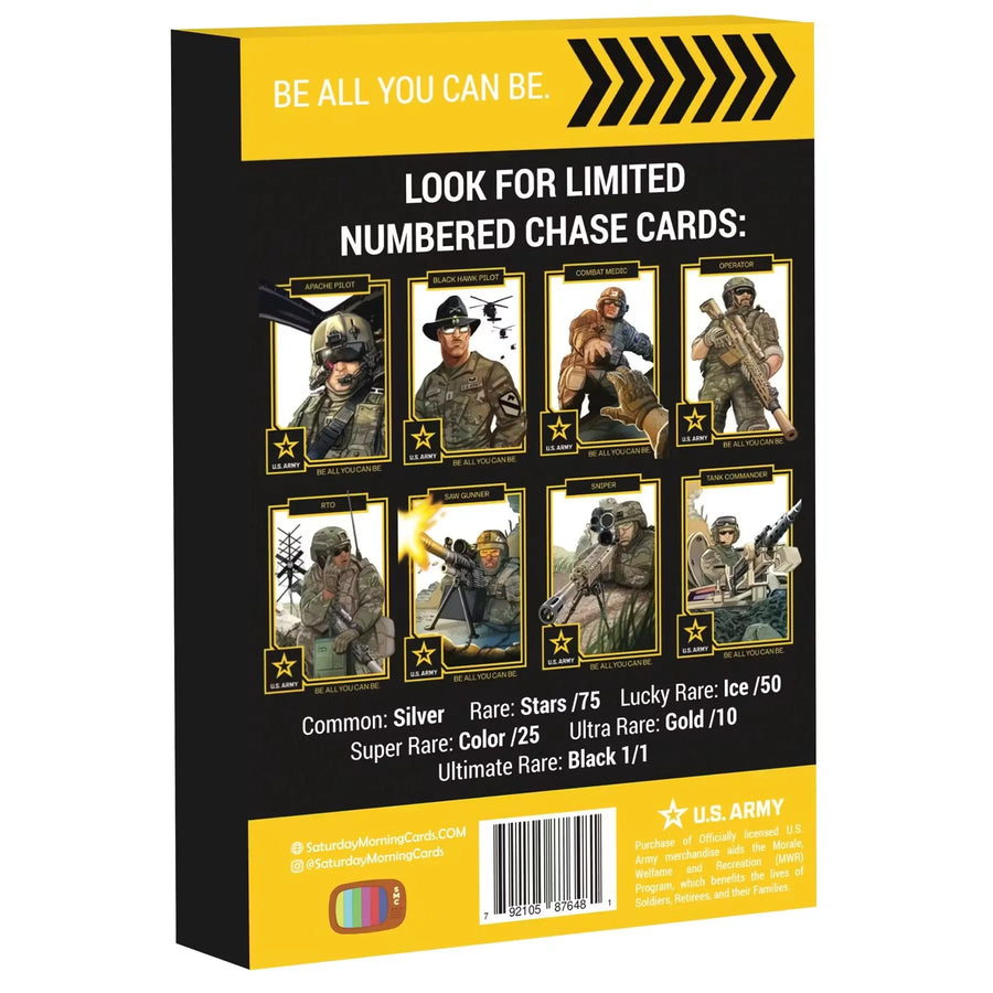 DRAFT - 2026 Saturday Morning Cards U.S. Army Hobby 10-Box Case | Presell