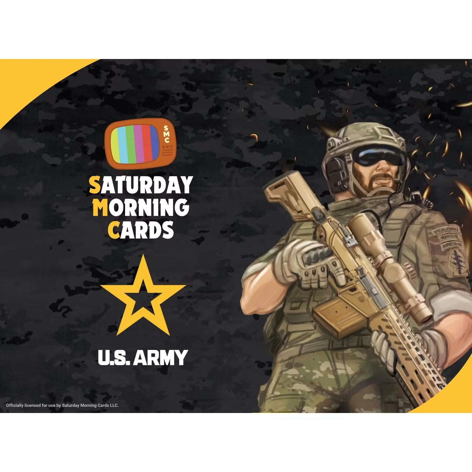 DRAFT - 2026 Saturday Morning Cards U.S. Army Hobby 10-Box Case | Presell