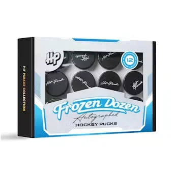 2025-26 Hit Parade Autographed Hockey Puck Series 12 Hobby Box - FROZEN DOZEN Edition