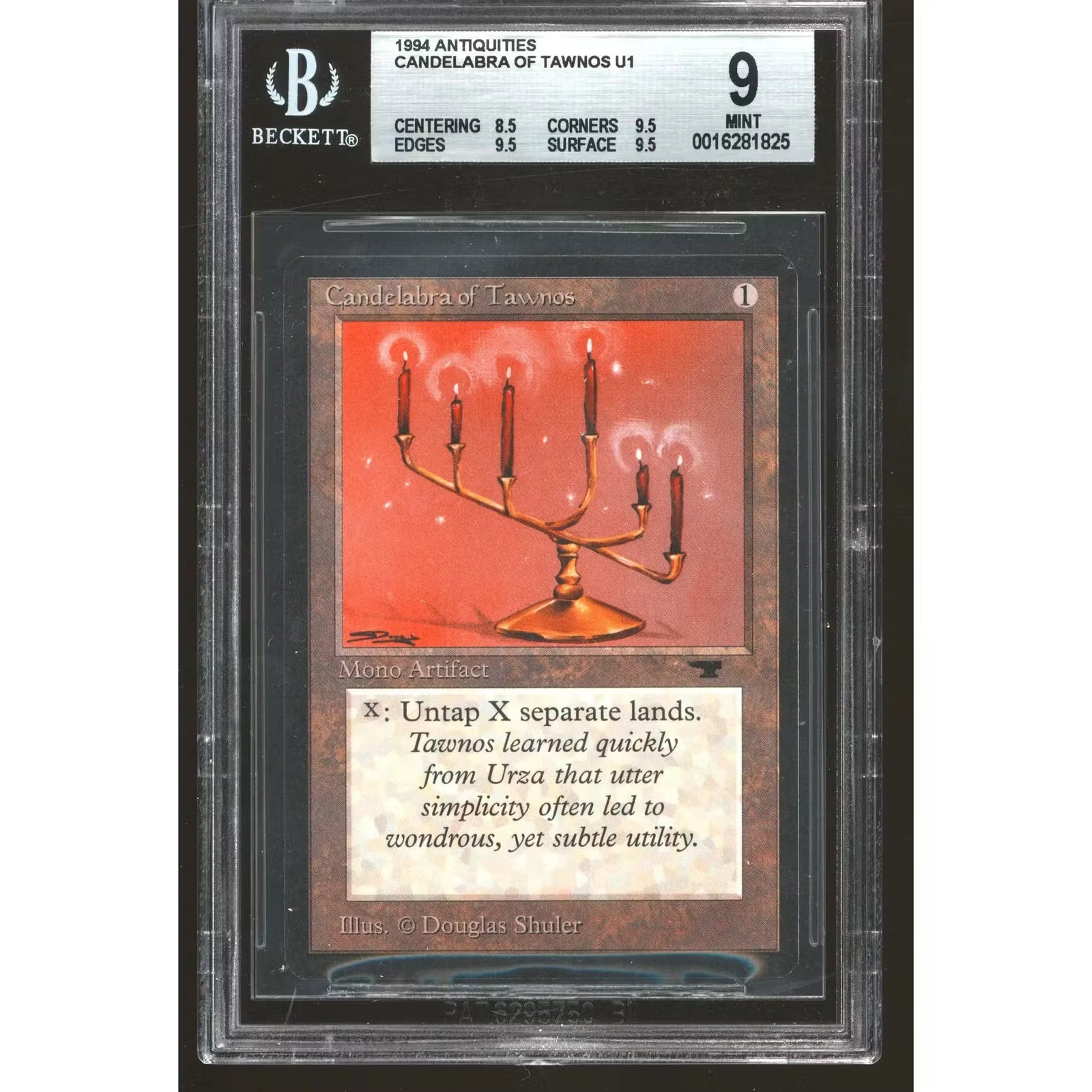 Magic the Gathering Candelabra of Tawnos | Antiquities BGS 9