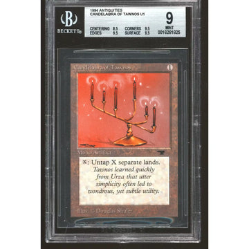 Magic the Gathering Candelabra of Tawnos | Antiquities BGS 9