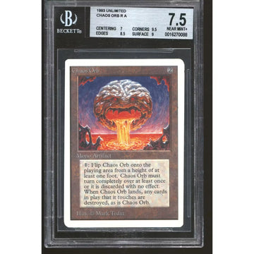 Magic the Gathering Unlimited Chaos Orb | BGS 7.5 Near Mint