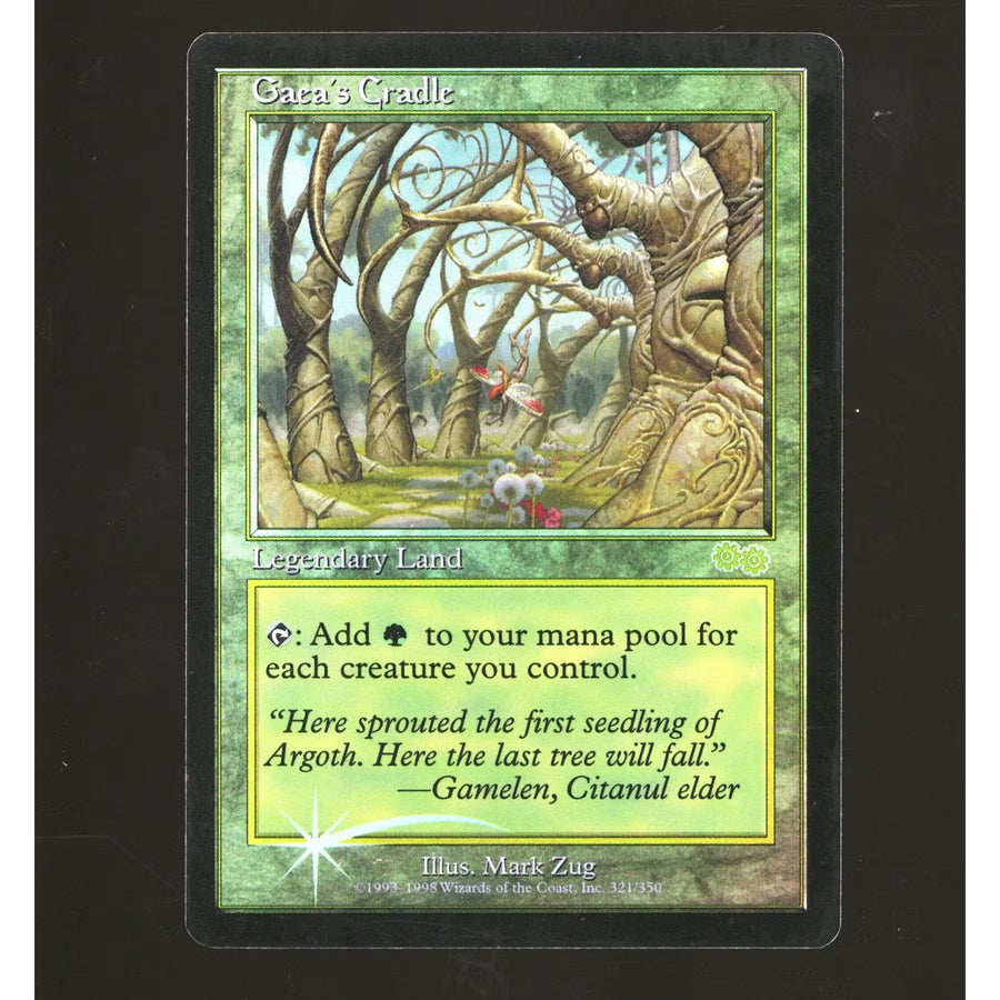 Magic the Gathering Gaea's Cradle Judge Promo FOIL | Moderately Played