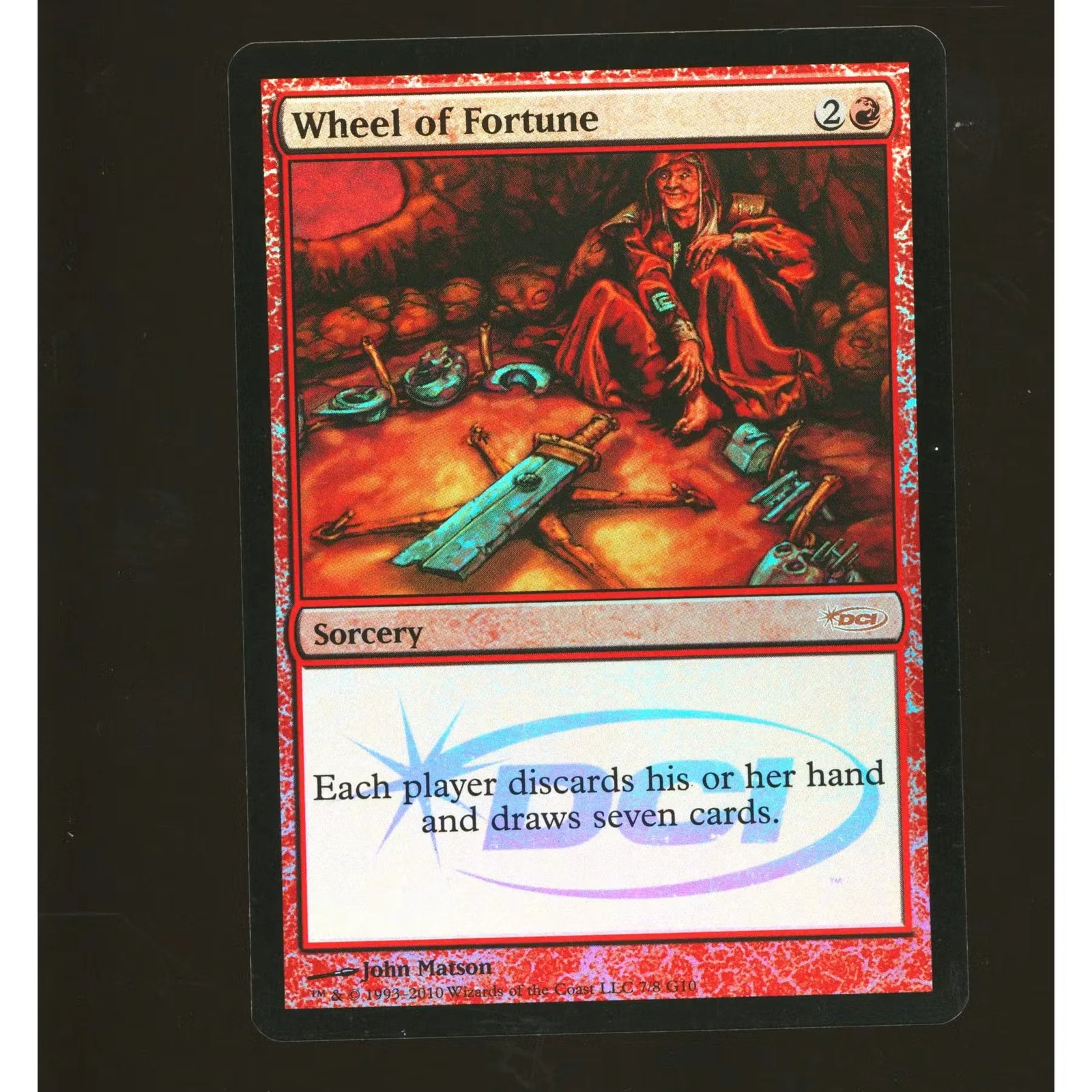 Magic the Gathering Judge Promo Foil Wheel of Fortune | Lightly Played