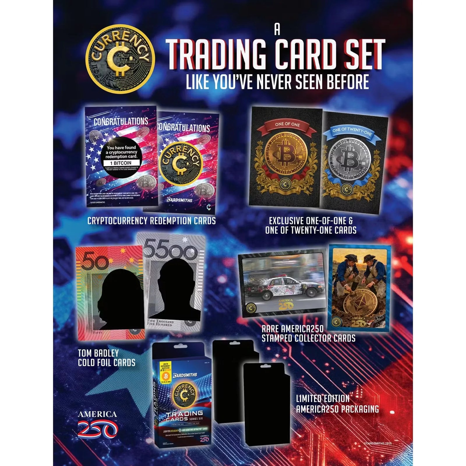 2026 Cardsmiths Currency Trading Cards Series 6 Collector 12-Box Case (Presell)