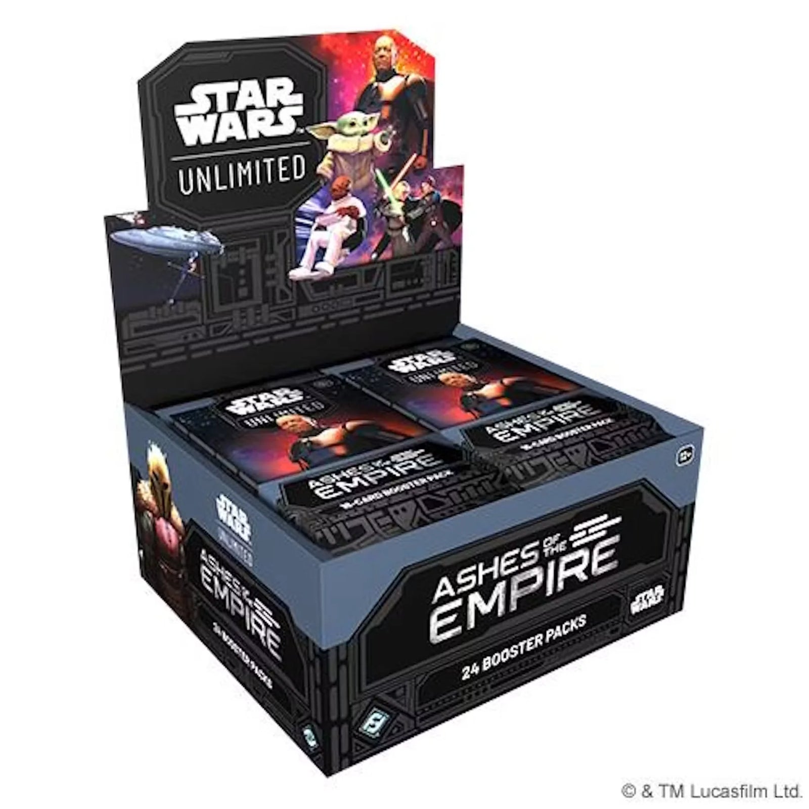 Star Wars Unlimited Ashes of the Empire Booster Box | 24 Packs