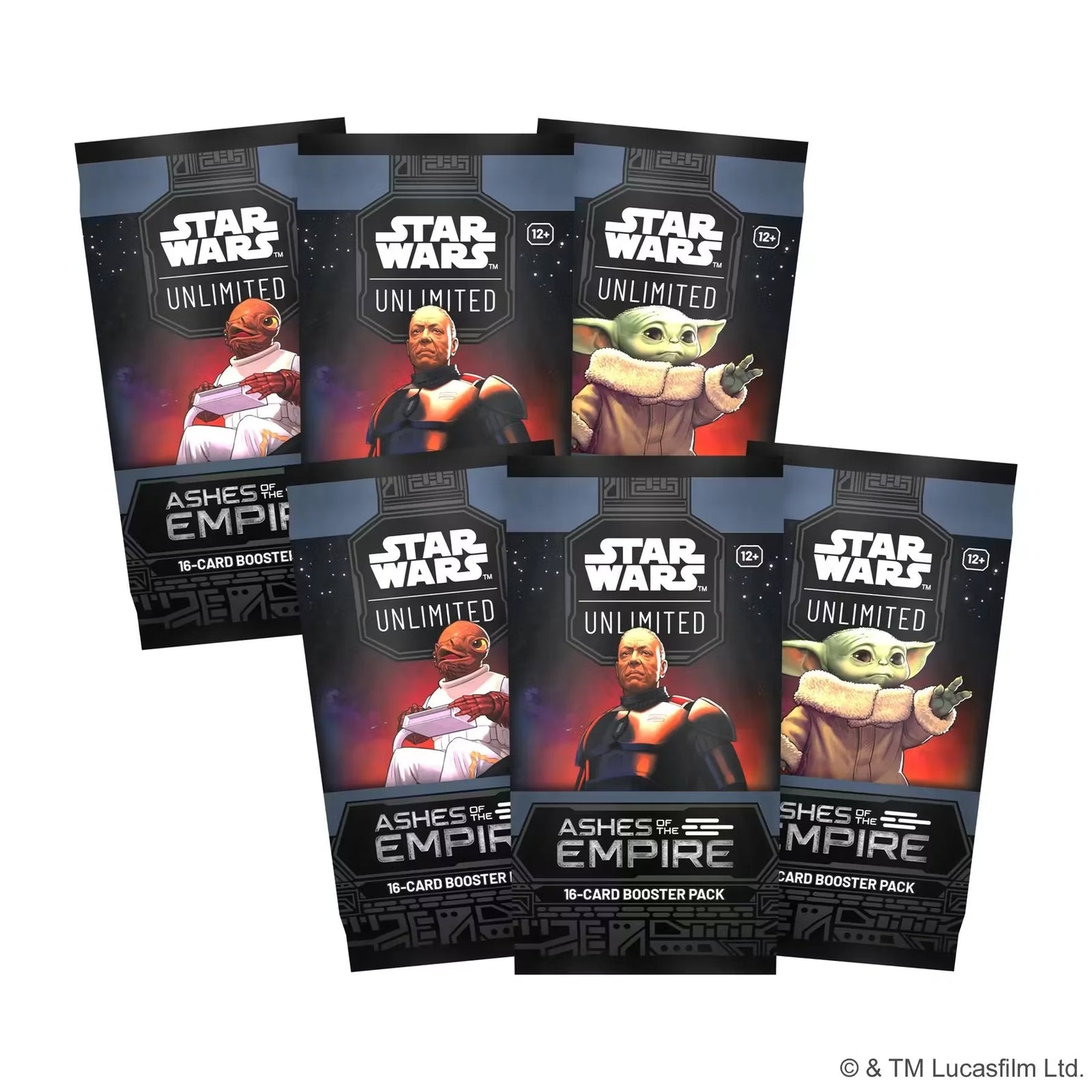 Star Wars Unlimited Ashes of the Empire Prerelease 8-Box Case