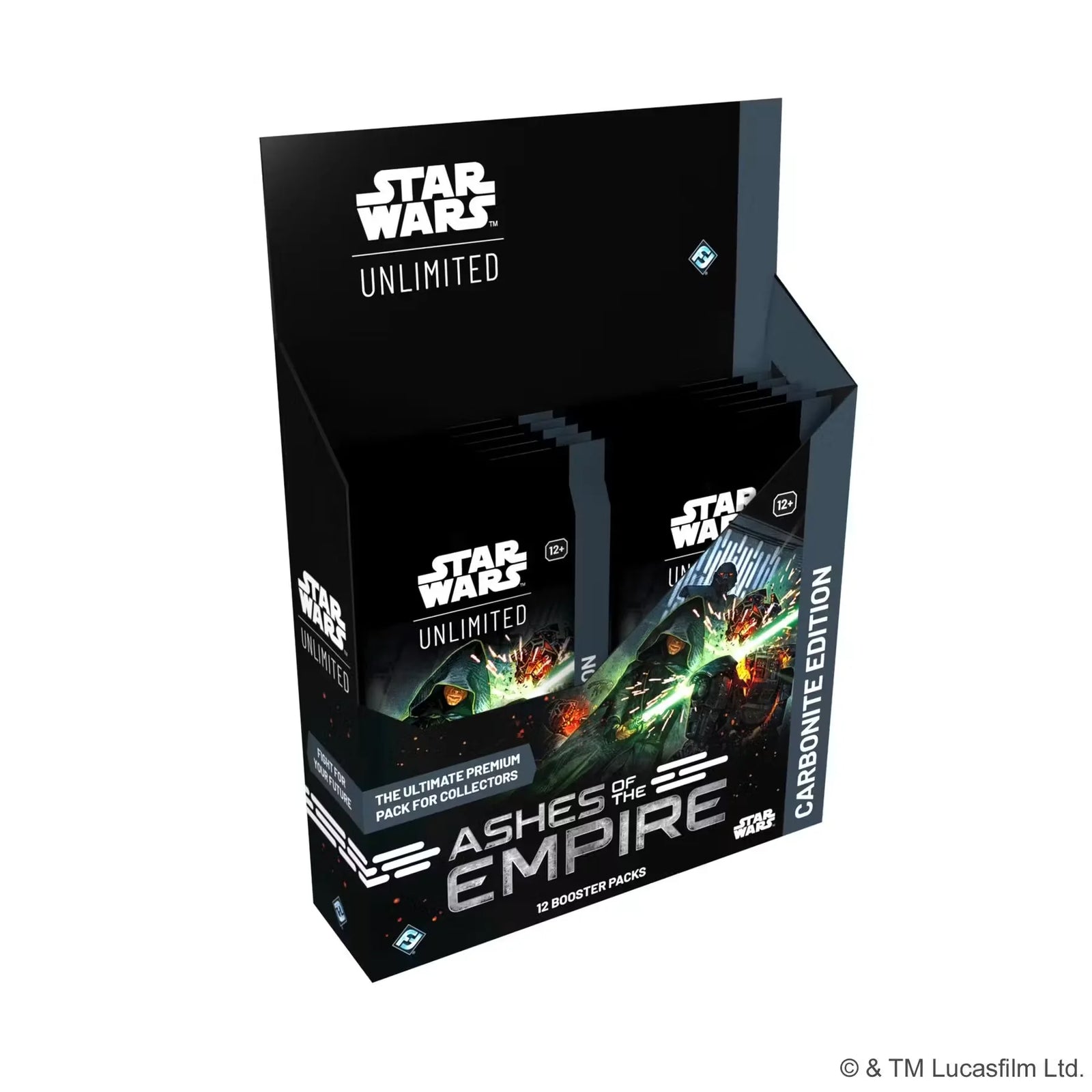Star Wars Unlimited Ashes of the Empire Carbonite Edition 4-Box Case | Presell