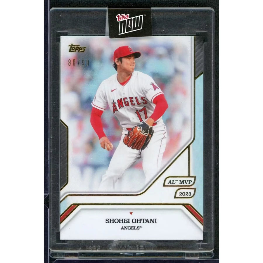 Shohei Ohtani 2023 2025 Topps Now AL MVP #12 Card |/99