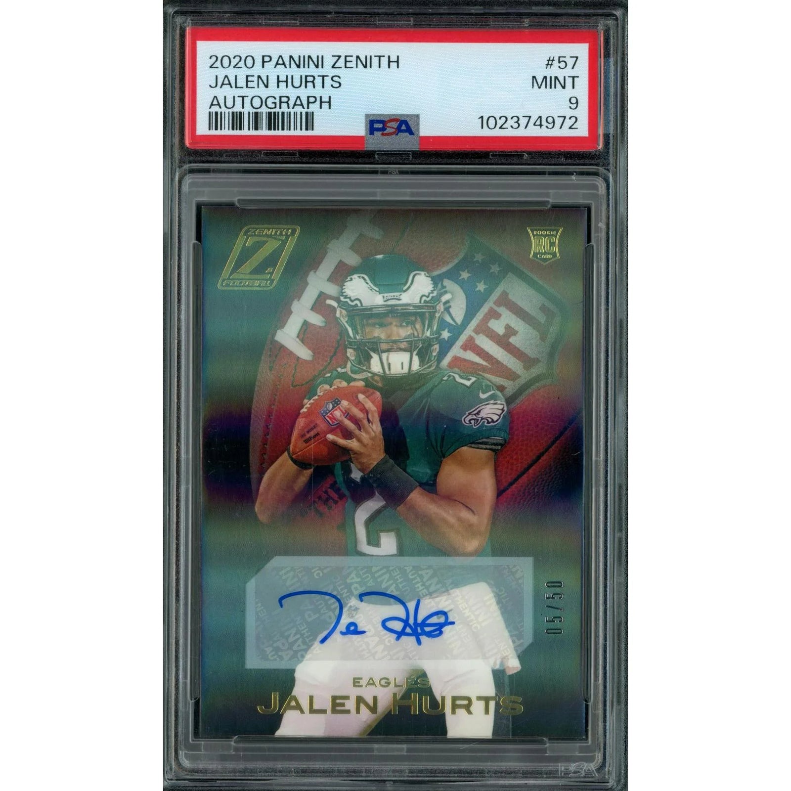 2026 Hit Parade Football Autographed Card Limited Series 3 10 Box Case