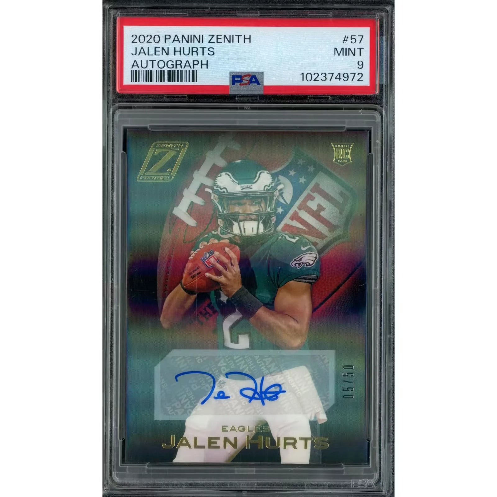 2026 Hit Parade Football Autographed Card Limited Series 3 Hobby Box