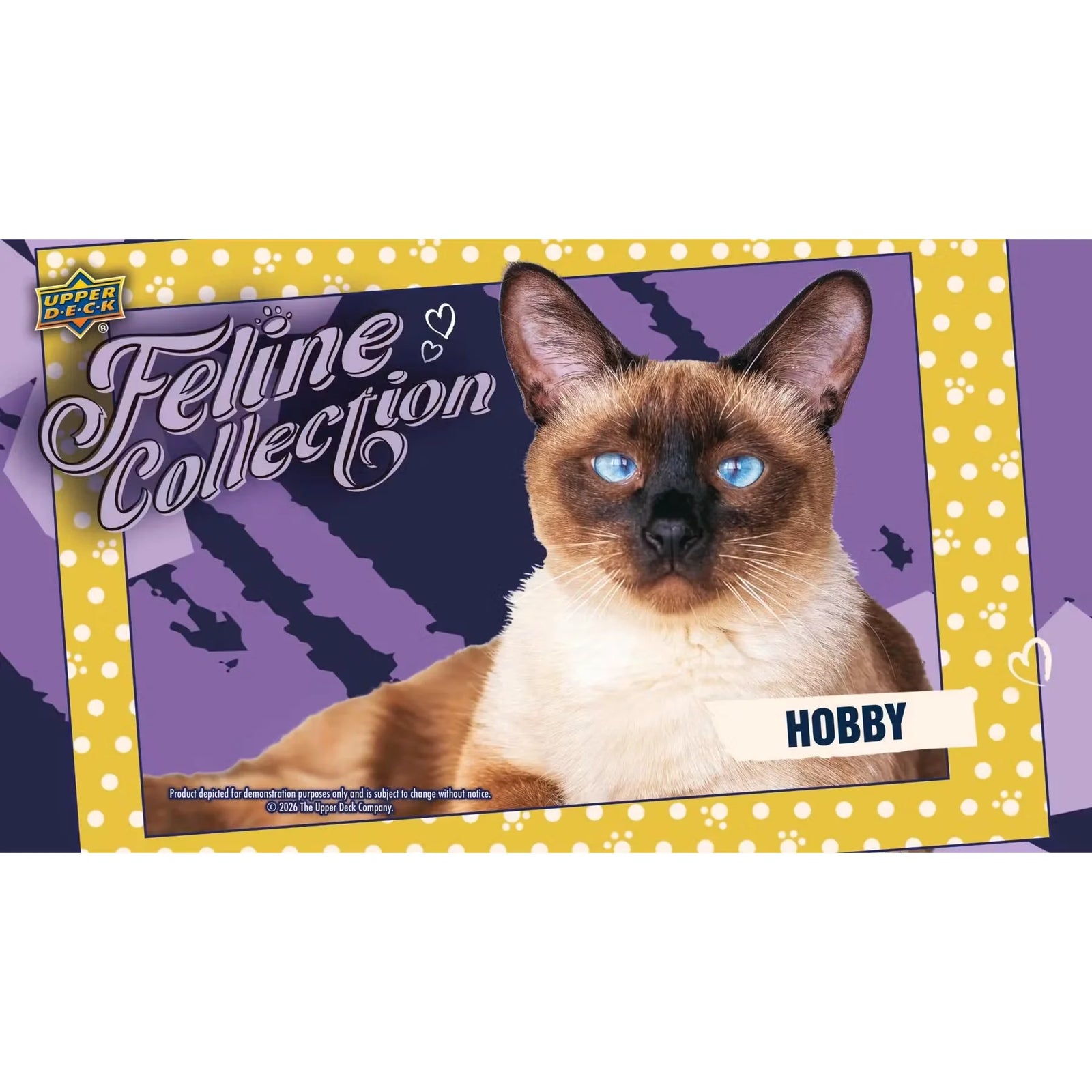 2026 Upper Deck Feline Collection Hobby 10 Box Case Presell
