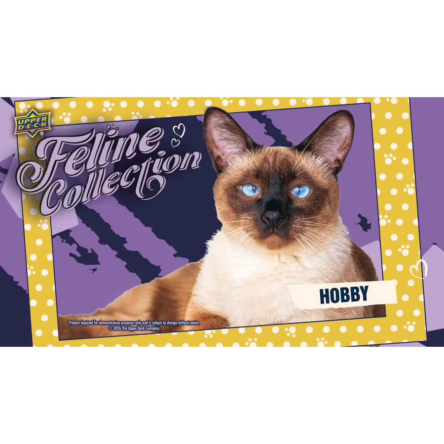 2026 Upper Deck Feline Collection Hobby 10 Box Case Presell
