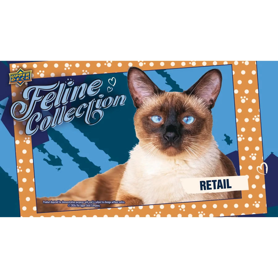 2026 Upper Deck Feline Collection Blaster 20 Box Case Presell