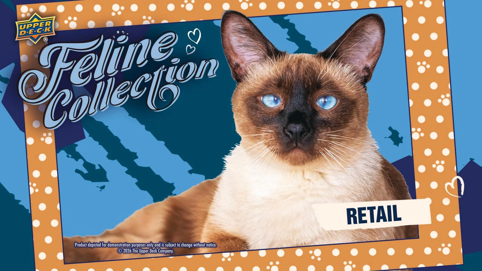 2026 Upper Deck Feline Collection Blaster 20 Box Case Presell