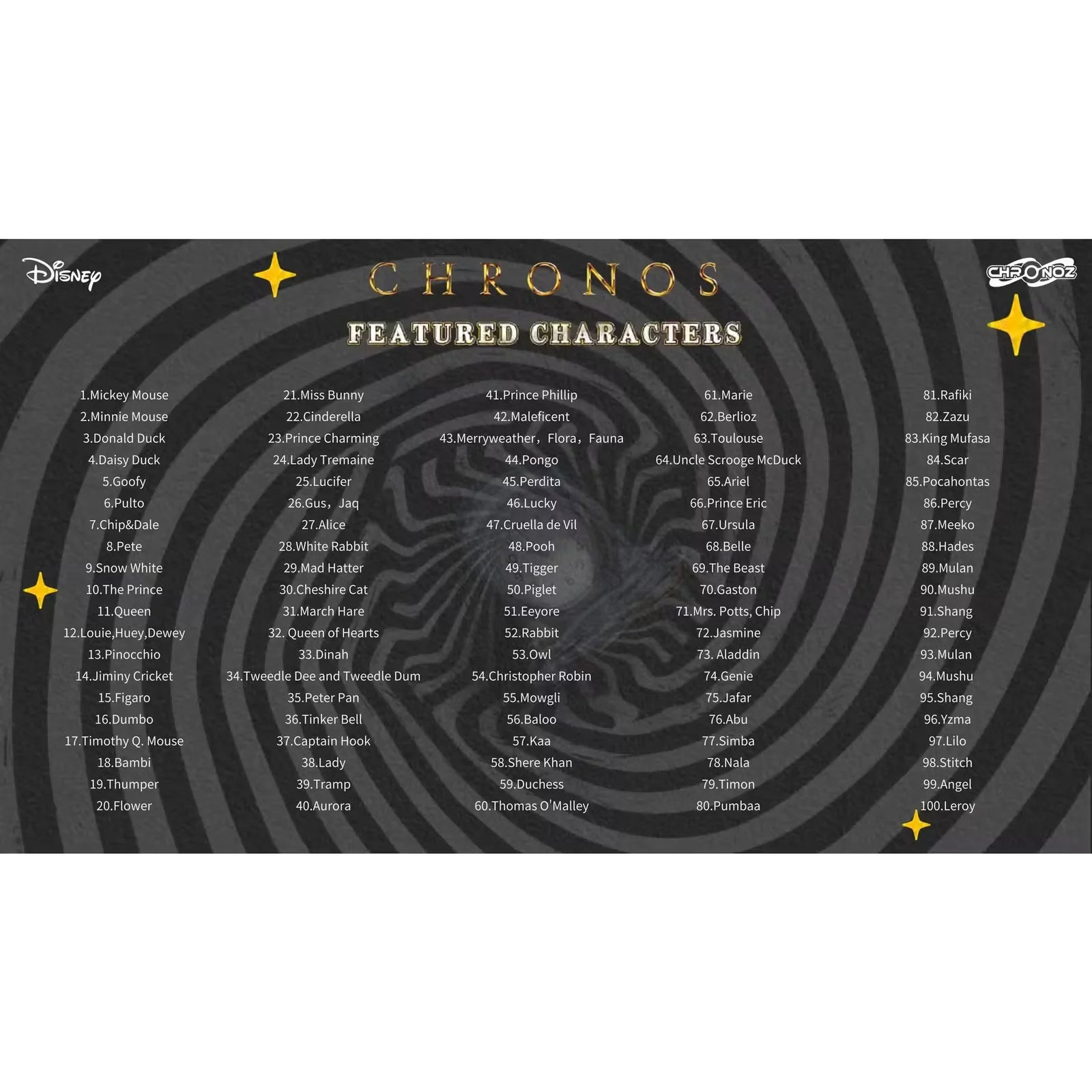 2026 Card.Fun Chronoz Disney Legacy Hobby Box | Presell (Ships Sealed Only)