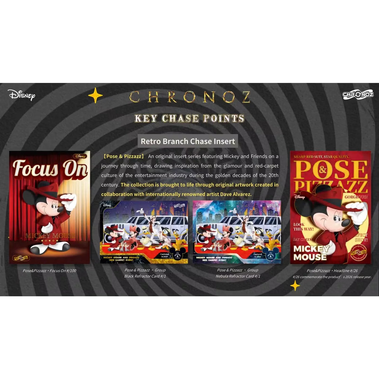 2026 Card.Fun Chronoz Disney Legacy Hobby Box | Presell (Ships Sealed Only)