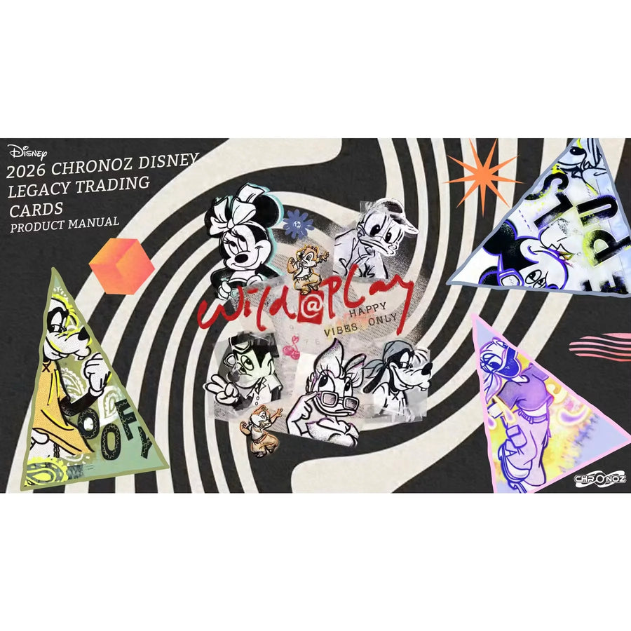2026 Card.Fun Chronoz Disney Legacy Hobby 10-Box Case | Presell (Ships Sealed Only)