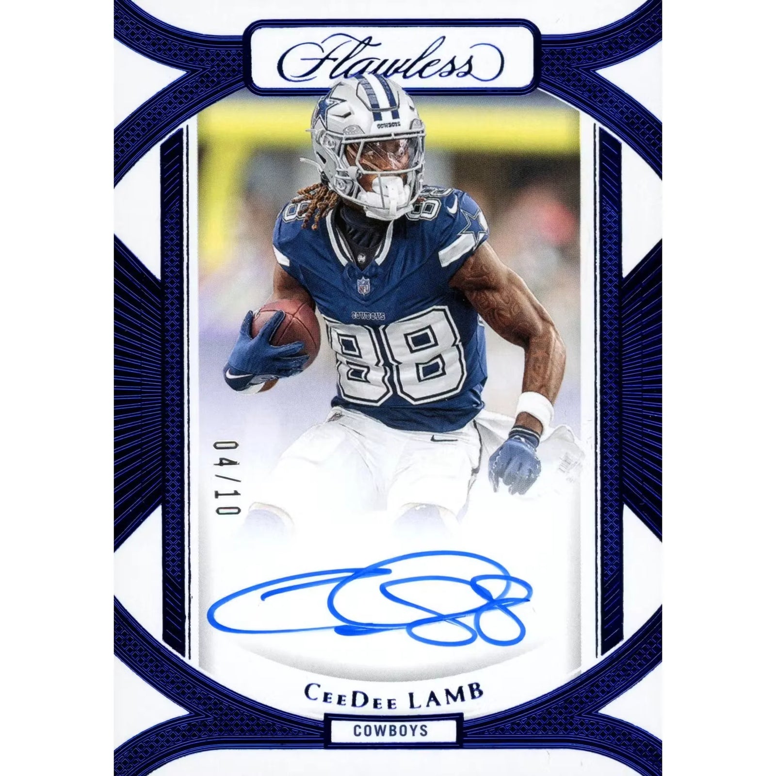 2026 Hit Parade Football Autographed Card Limited Series 4 Hobby Box (Ships Sealed Only)