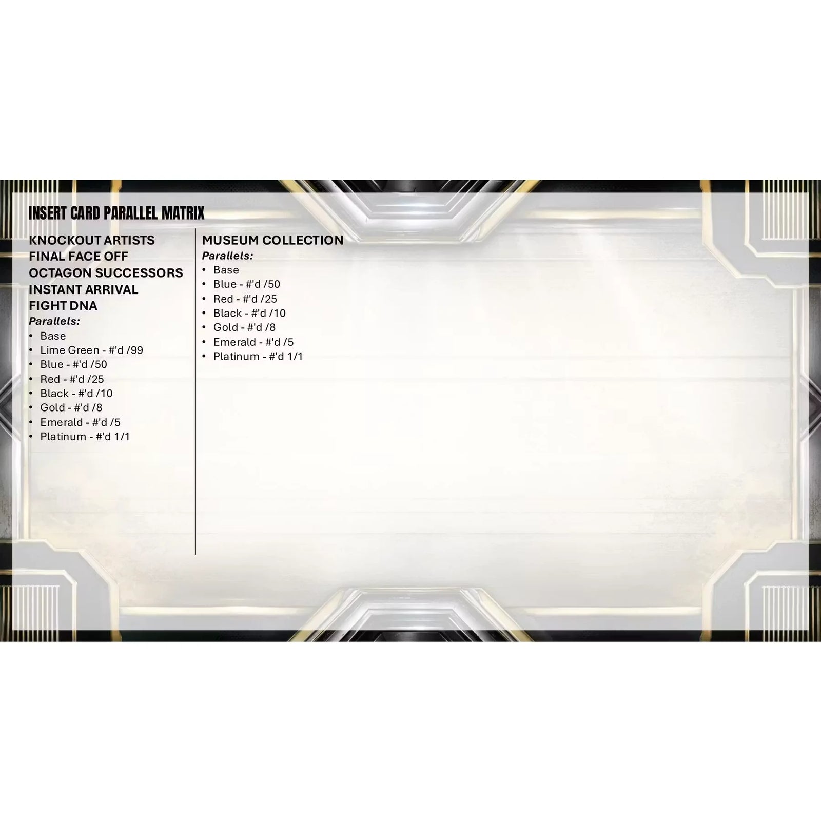 2026 Topps Knockout UFC Hobby Box Presell Release