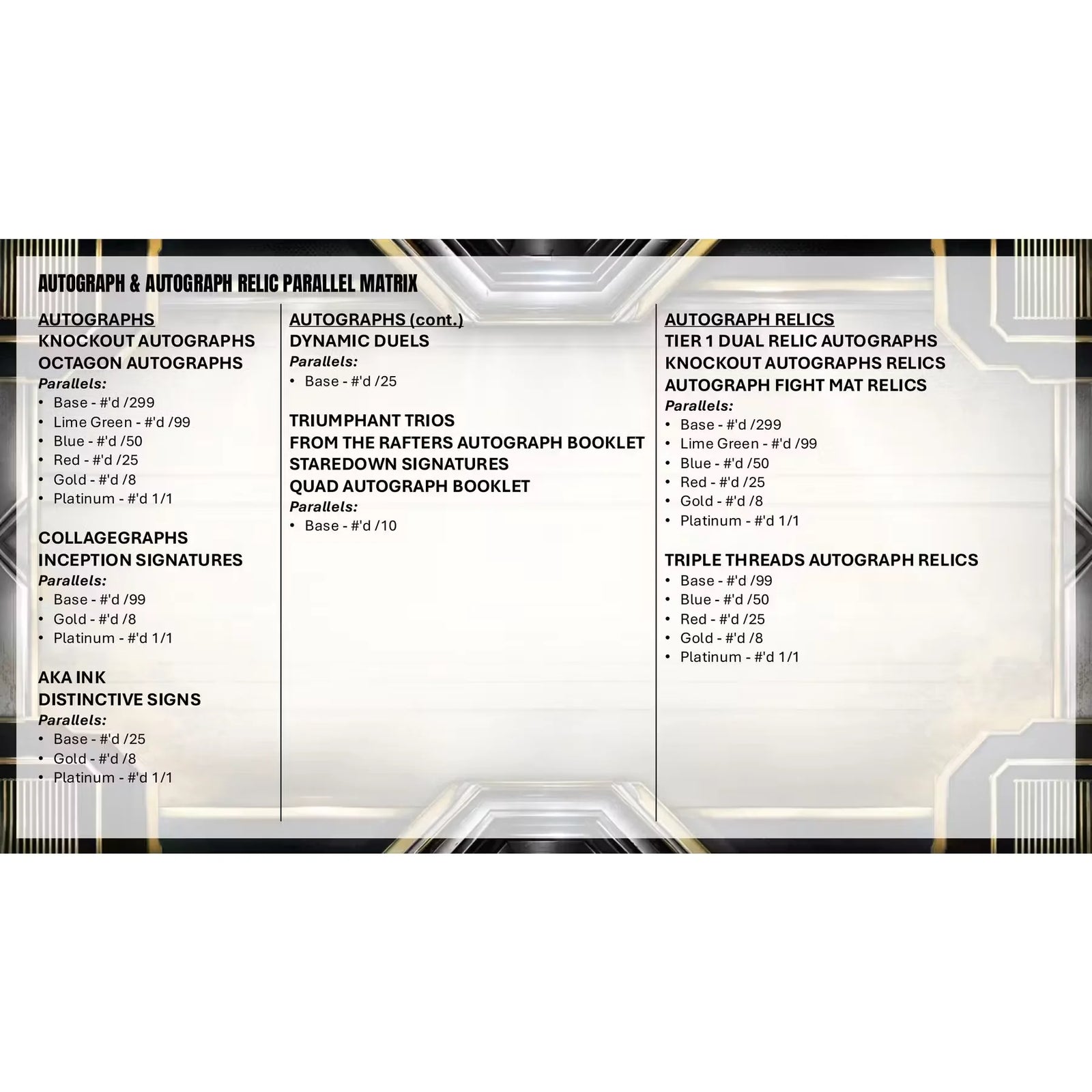 2026 Topps Knockout UFC Hobby 8 Box Case Presale Release June 26th