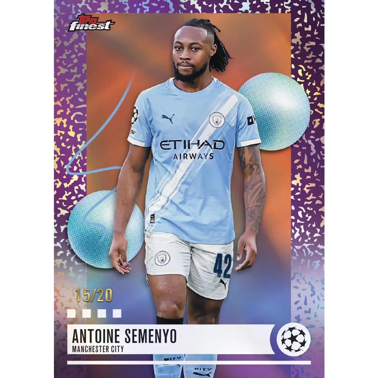 2025 26 Topps UEFA Club Competitions Finest Soccer Hobby Box Presell