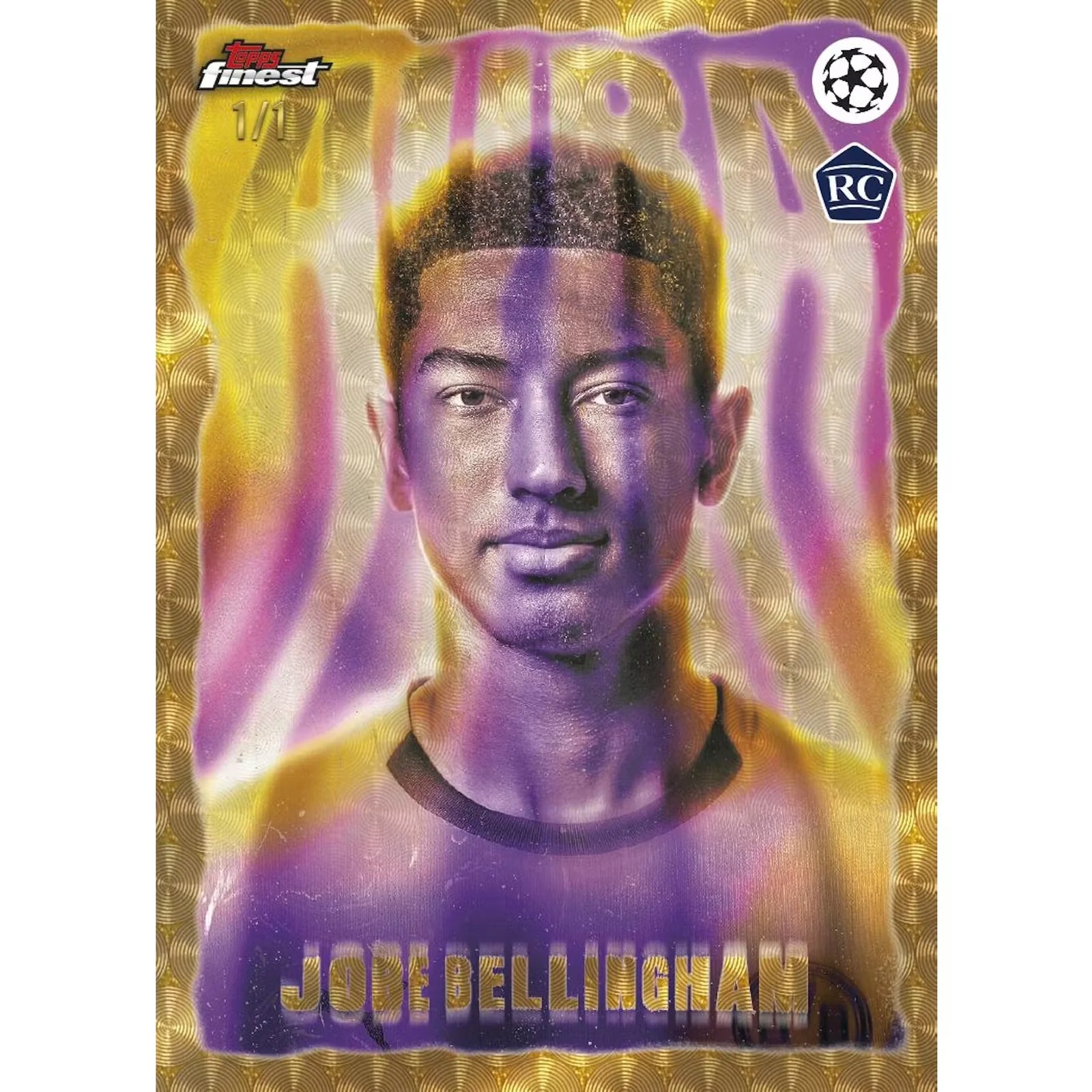 2025 26 Topps UEFA Club Competitions Finest Soccer Hobby 8 Box Case Presell