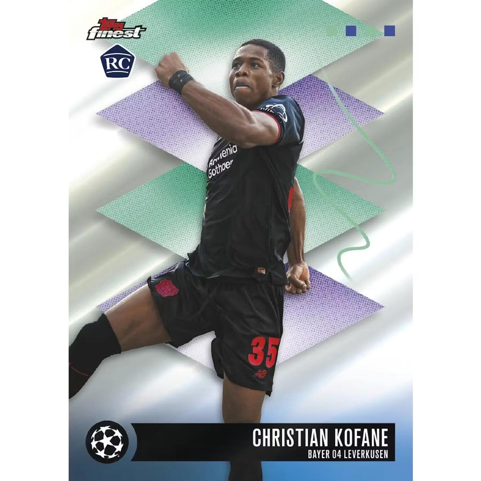 2025 26 Topps UEFA Club Competitions Finest Soccer Hobby 8 Box Case Presell