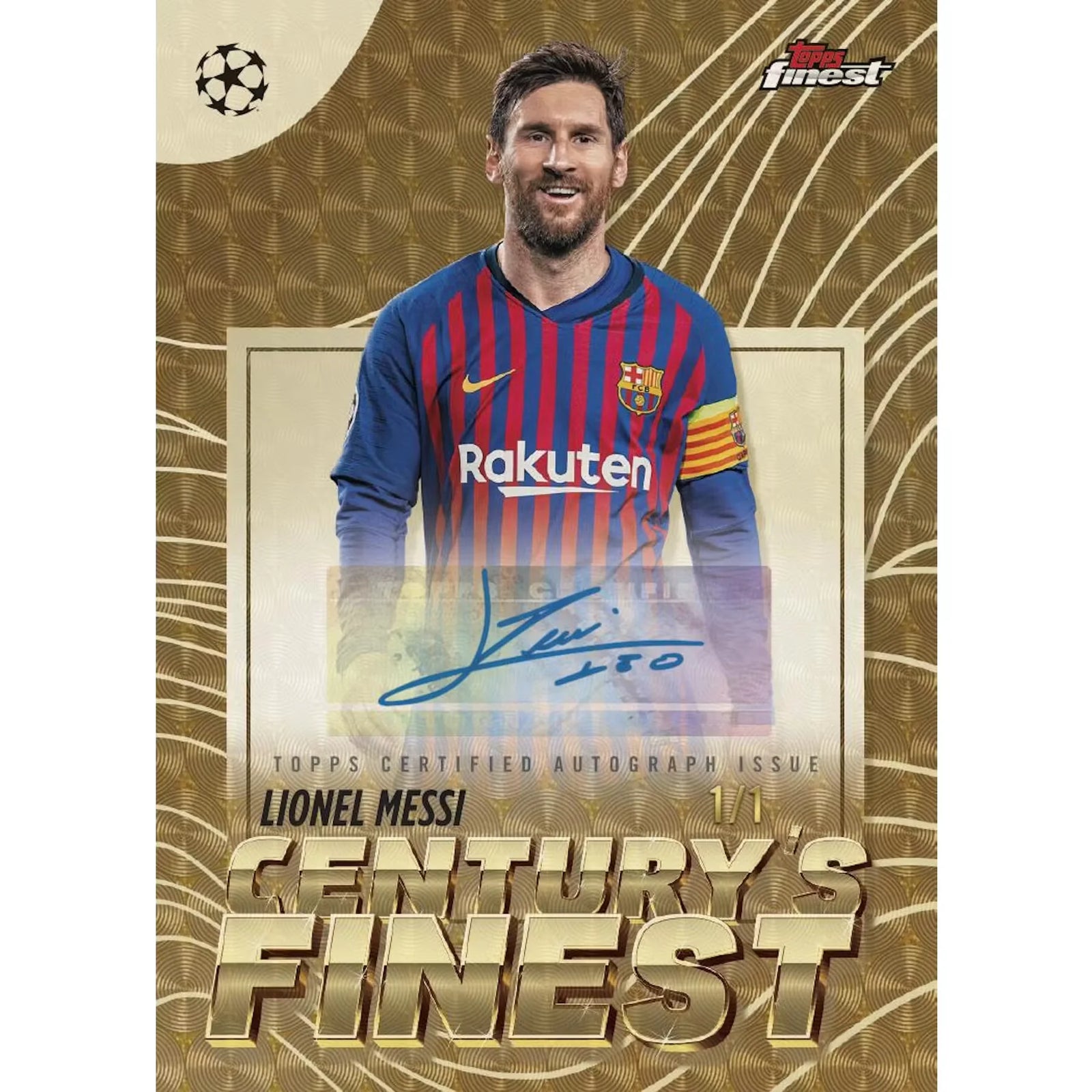 2025 26 Topps UEFA Club Competitions Finest Soccer Hobby 8 Box Case Presell