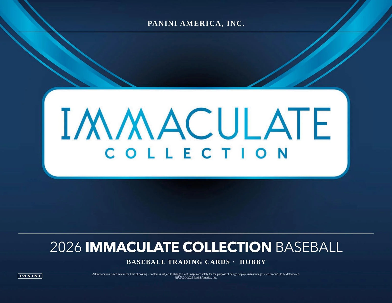 2026 Panini Immaculate Baseball Hobby 6-Box Case | Presell (Ships Sealed Only)