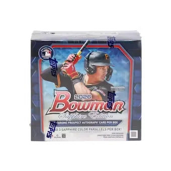 2026 Bowman Baseball Sapphire Edition Box (Ships Sealed Only)