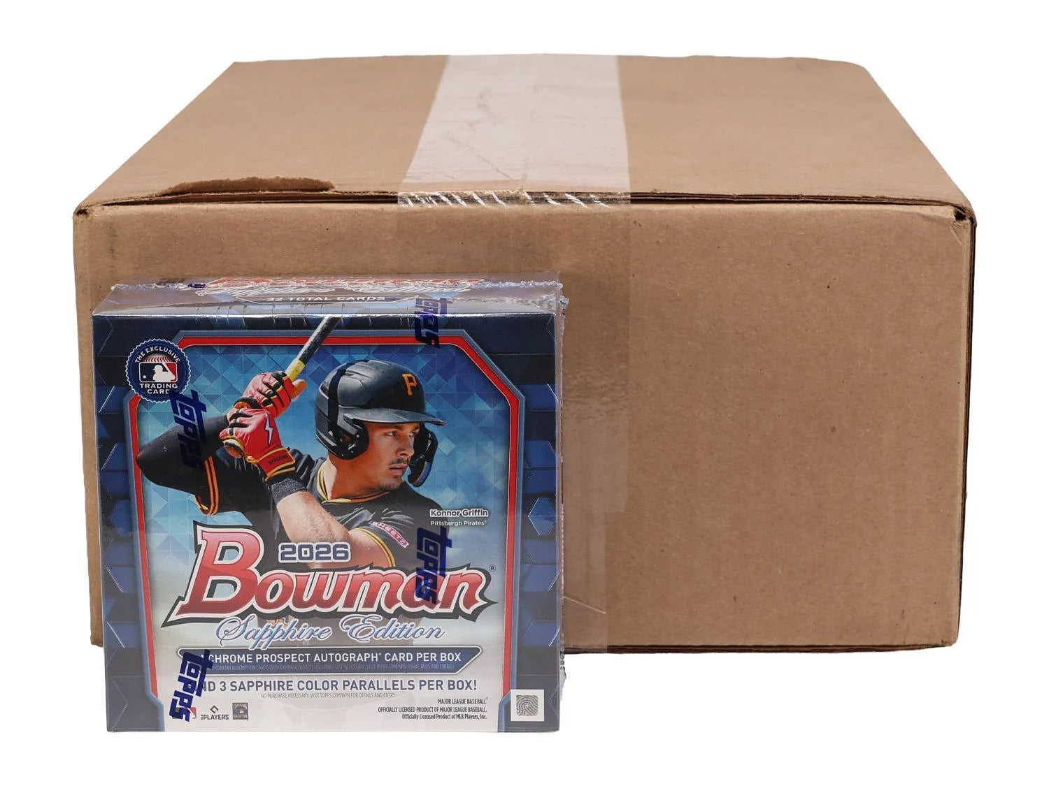 2026 Bowman Baseball Sapphire Edition 10-Box Case (Ships Sealed Only)