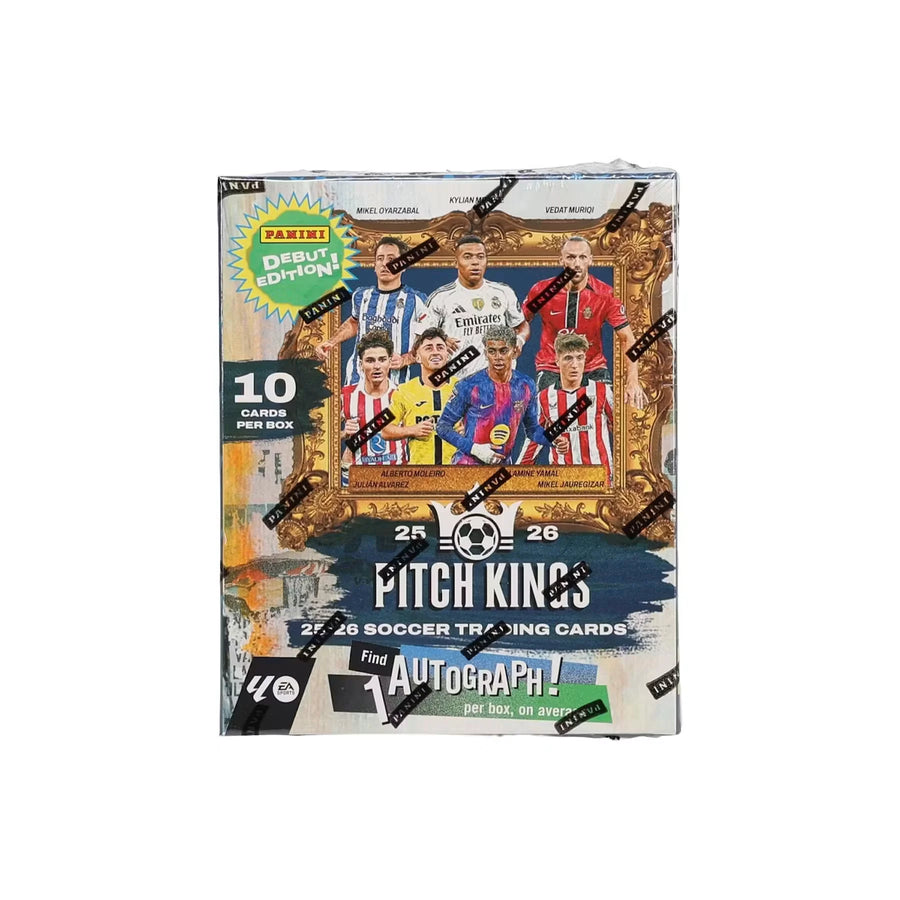 2025-26 Panini Pitch Kings Soccer Hobby International Box (Ships Sealed Only) - D