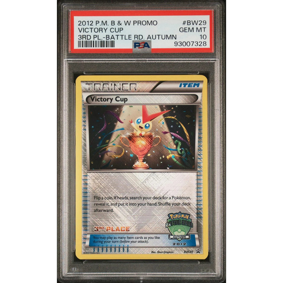 2012 Pokemon B&W Promo Victory Cup 3rd Place Battle Road Autumn #BW29 | PSA 10