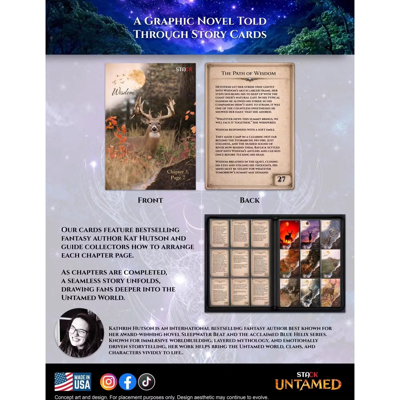 2026 Stack Untamed Series 1 Origins Hobby Box | Wildlife Trading Cards