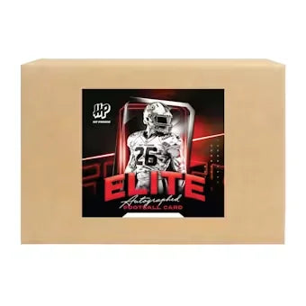 2026 Hit Parade Football Autographed Card Elite Series 2 Hobby 10-Box Case (Ships Sealed Only)