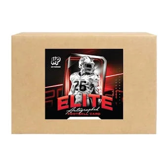 2026 Hit Parade Football Autographed Card Elite Series 2 Hobby 10-Box Case (Ships Sealed Only)