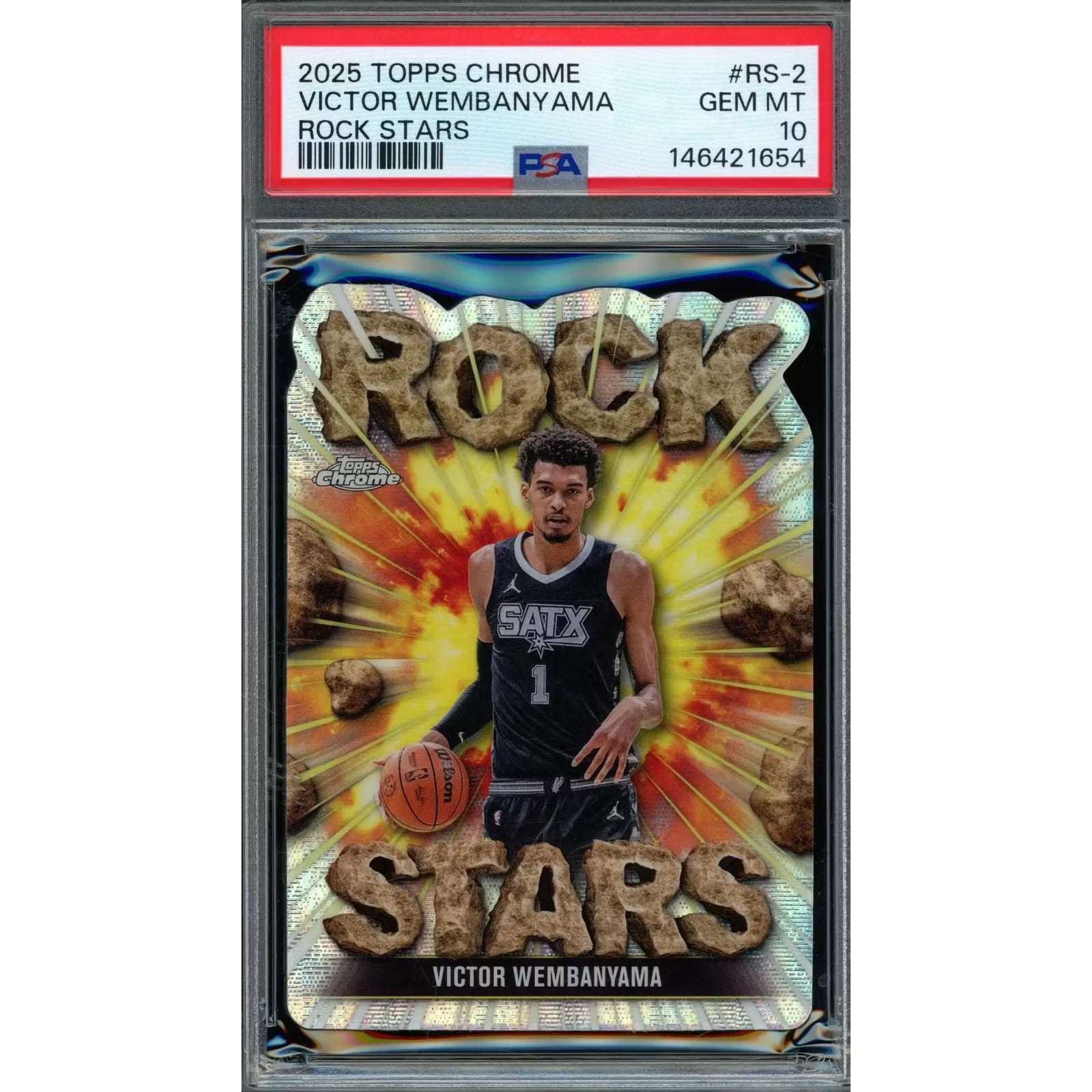 2025-26 Hit Parade Basketball Headliners Wembanyama Collection Series 1 Hobby Box (Ships Sealed Only)