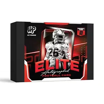 2026 Hit Parade Football Autographed Card Elite Series 2 Hobby Box (Ships Sealed Only)