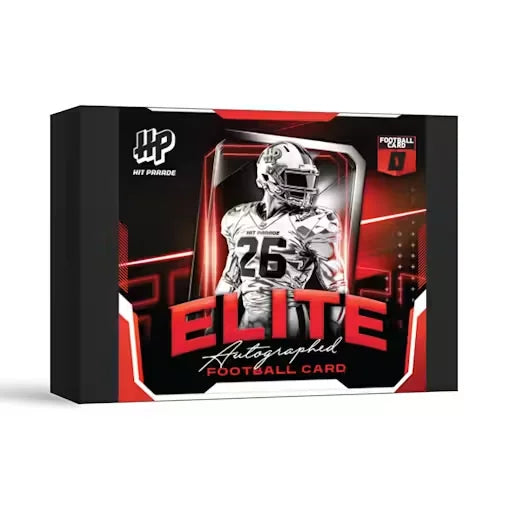 2026 Hit Parade Football Autographed Card Elite Series 2 Hobby Box (Ships Sealed Only)