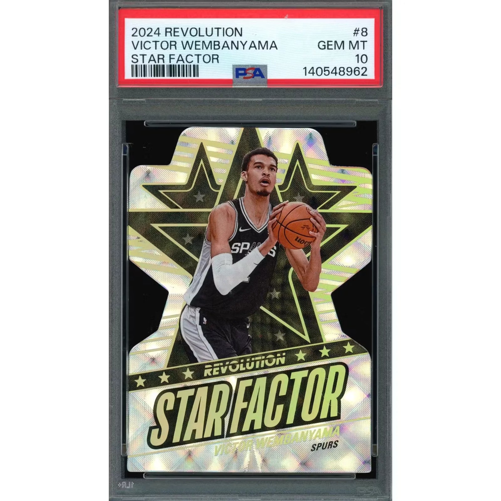 2025-26 Hit Parade Basketball Headliners Wembanyama Collection - Series 1 Hobby 10-Box Case (Ships Sealed Only)