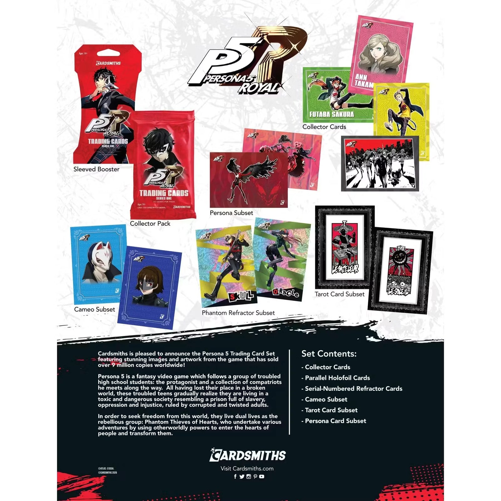 2026 Cardsmiths Persona 5 Royal Hobby 16 Box Case Presell