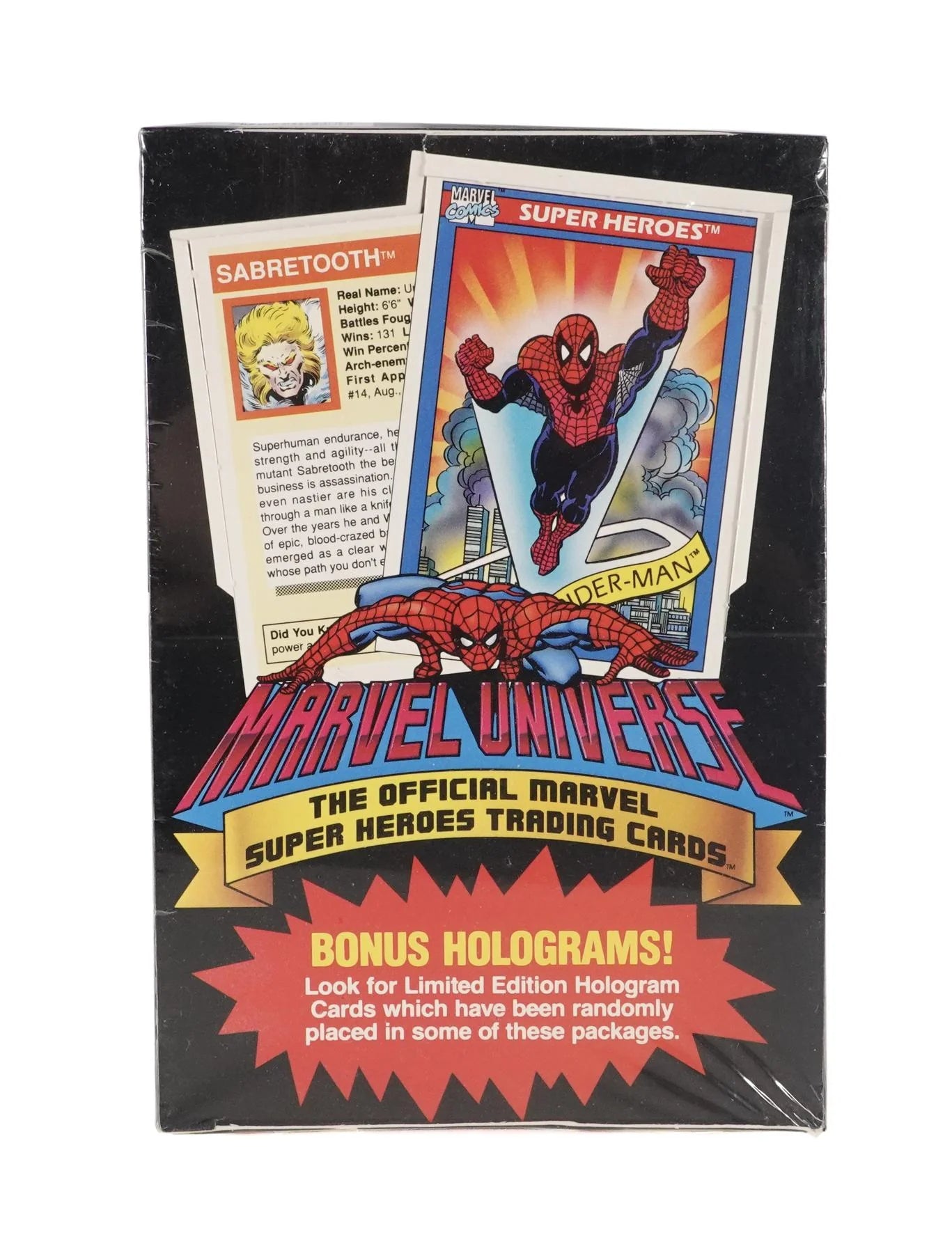 Marvel Universe Series 1 Wax Box | 1990 Impel (Ships Sealed Only)