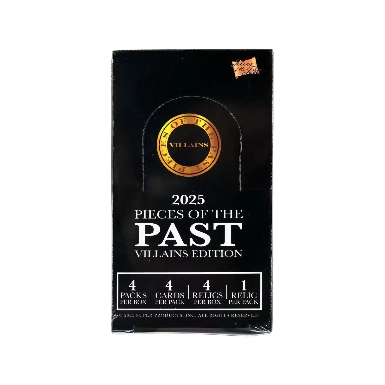 2025 Pieces of the Past Villains Edition Hobby Box (Ships Sealed Only)