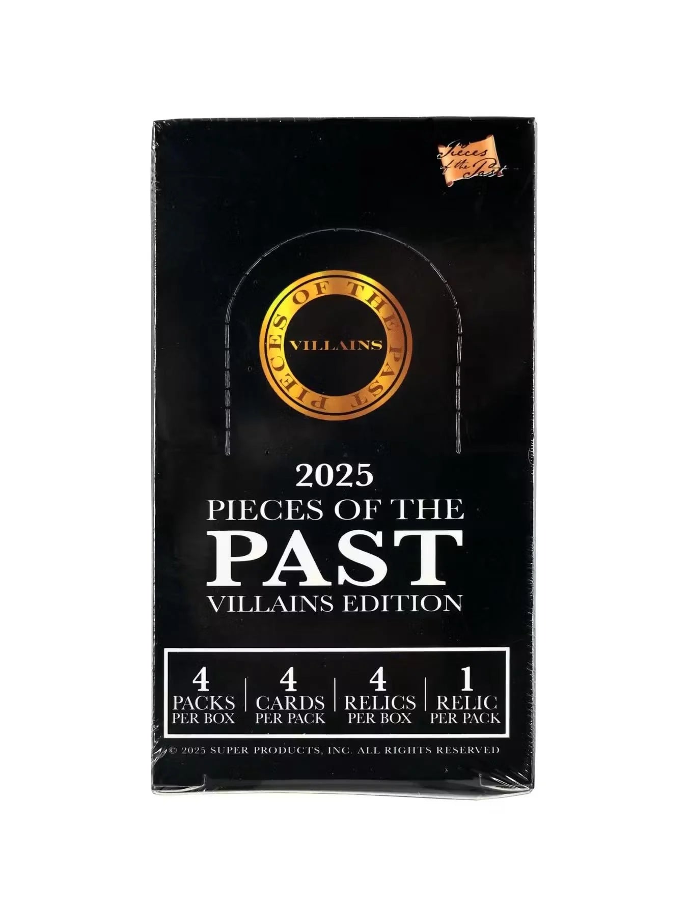 2025 Pieces of the Past Villains Edition Hobby Box (Ships Sealed Only)
