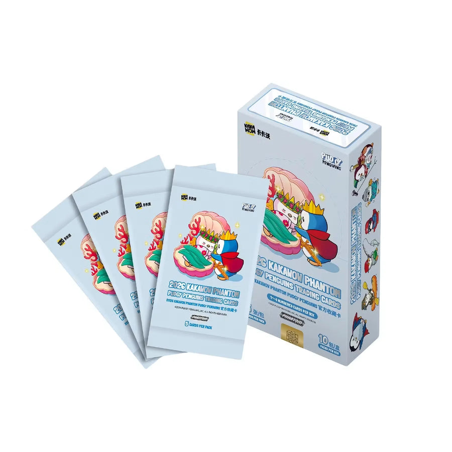 2026 Kakawow Phantom Pudgy Penguins Hobby Box Presell (Ships Sealed Only)