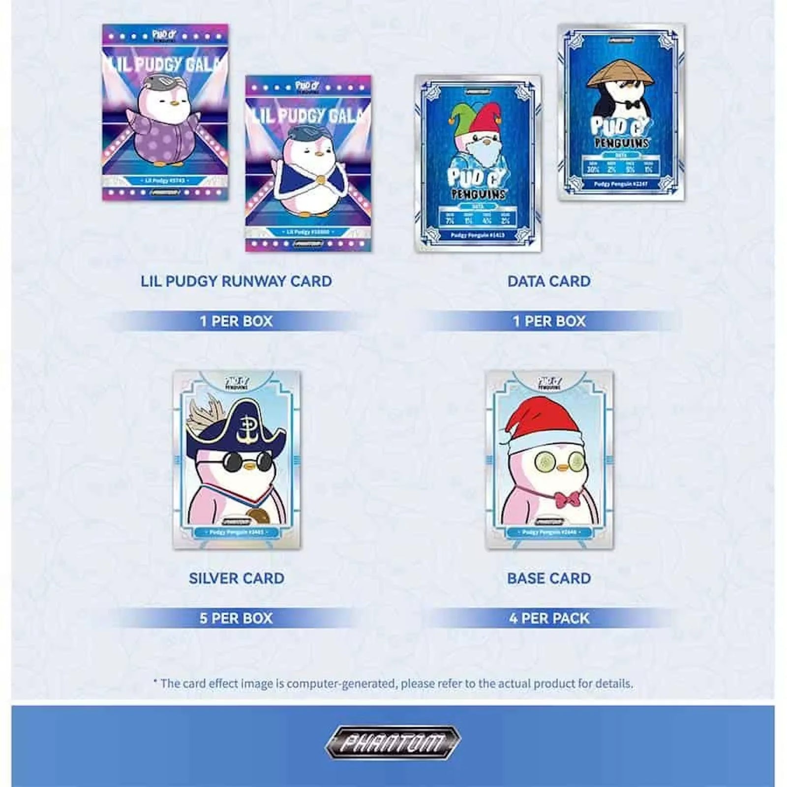 2026 Kakawow Phantom Pudgy Penguins Hobby 10 Box Case Presell (Ships Sealed Only)