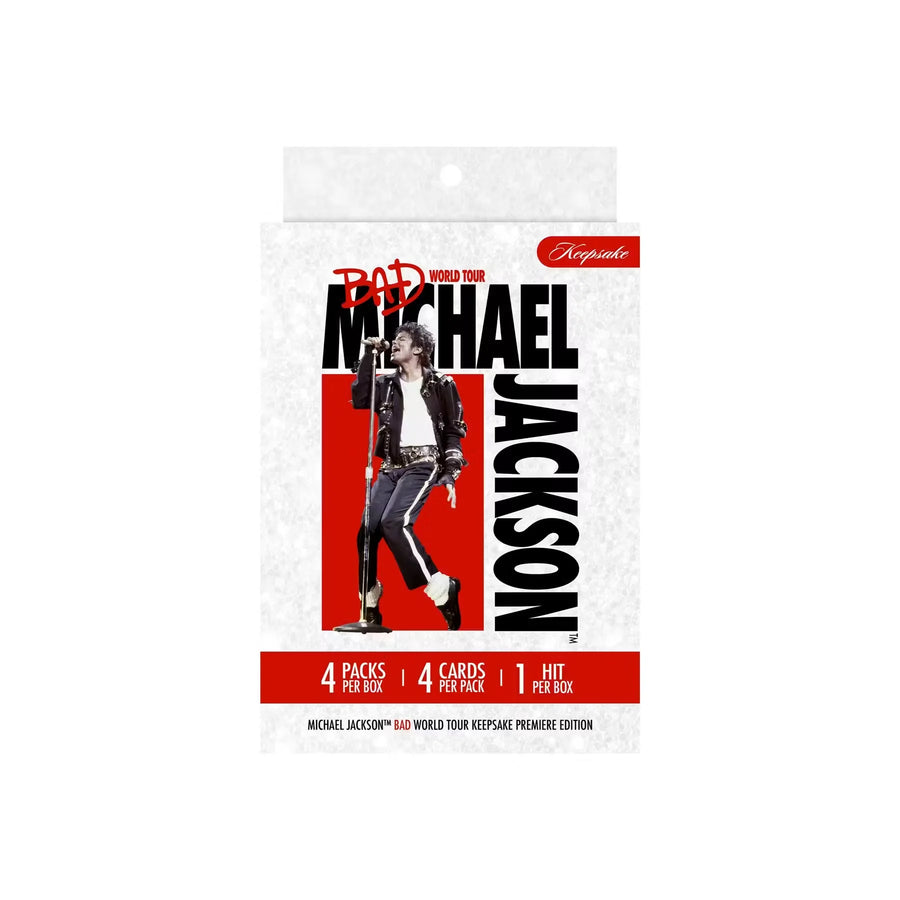 Michael Jackson Bad World Tour Keepsake Premiere Edition Mini 20-Box Case | 2026 Presell (Ships Sealed Only)