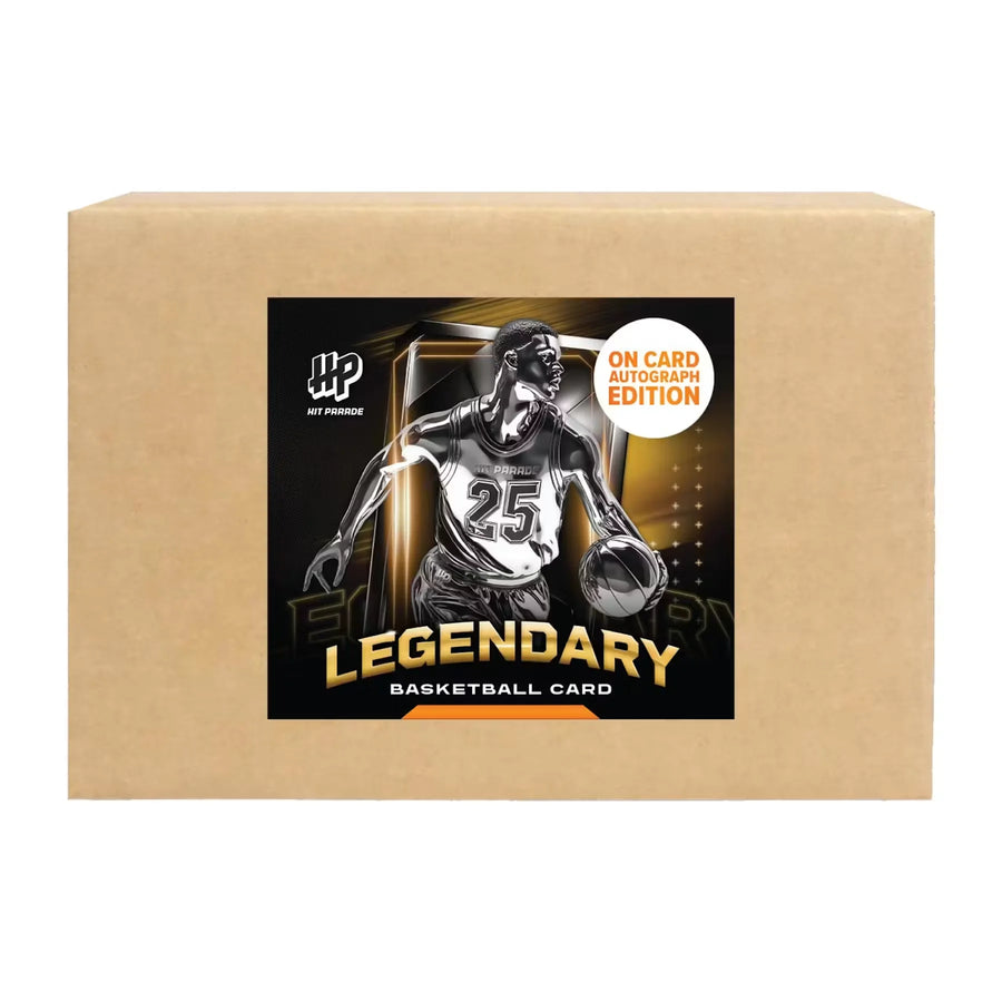2025-26 Hit Parade Basketball Legendary Series 6 | 10-Box Hobby Case On-Card Auto (Ships Sealed Only)